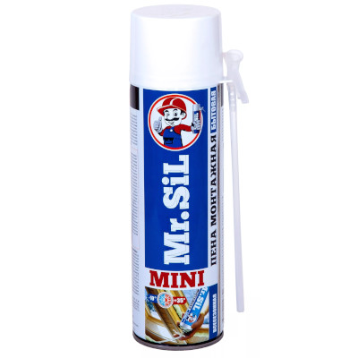 Рекомендуем купить Всесезонная бытовая монтажная пена Mr.SiL Mini, 500 мл