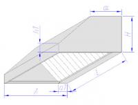 Купить зонт вытяжной пристенный тип 2 оптом | ПРОТОРГ