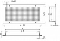 Купить решетка вентиляционная р-с 1000х1000 ral 9016 (белый) оптом | ПРОТОРГ