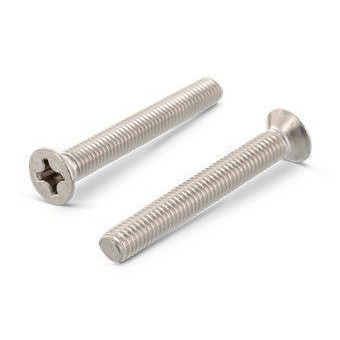 Рекомендуем купить Винт DIN 965 М6x25 с потайной головкой и крестообразным шлицем PH, нерж. сталь A4