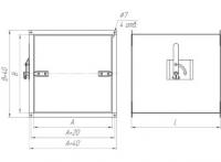 Купить дросель-клапан прямоугольного сечения оптом | ПРОТОРГ