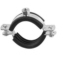 Рекомендуем купить Хомут сантехнический 4" (105-119 мм) с резиновым профилем и гайкой М10