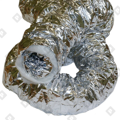 Гибкий воздуховод теплоизолированный Ø127 мм, алюминий - №1