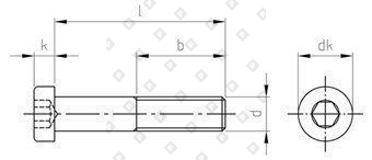 DIN 7984 A4 M 8X8 - №4