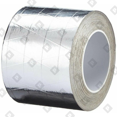 Скотч алюминиевый армированный 50 мм - №1