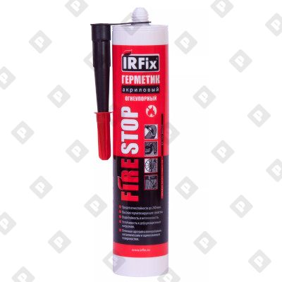 Герметик IRFix Firestop акриловый огнеупорный, 310 мл - №1