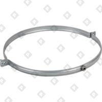 Хомут вентиляционный Ø355 мм с гайкой М8 - №1