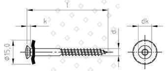 Art. 9287 A2-Cu 4,5X40 TX25 - №4