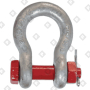 Скоба такелажная омегообразная G-2130 35 т с гайкой и шплинтом, кл. пр. 8