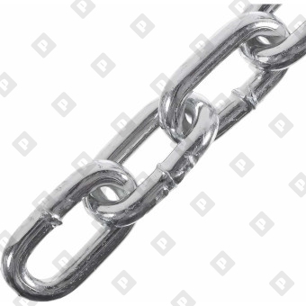 Цепь короткозвенная DIN 766 Ø7 мм, оц. сталь - №3