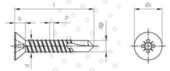 DIN 7504 A4 O 4,2X13 Z - №4