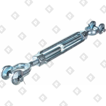 Талреп DIN 1480 М6 вилка-вилка, оц. сталь - №1