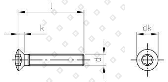 DIN 966 A4 M 5X6 TX25 - №4
