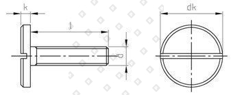 DIN 921 AISI 303 M 4X16 - №4