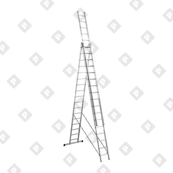 Лестница универсальная Biber 98217 3-х секционная 17 ступеней - №3