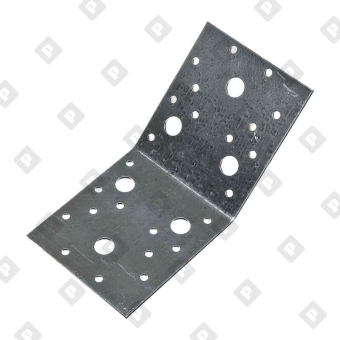 Крепежный уголок под 135 градусов KUS 70x70x55x2 мм, оц. сталь - №1