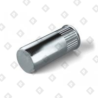 Заклепка М10x35 закрытая с внутренней резьбой, насечками и уменьшенным бортом, оц. сталь - №1