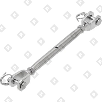 Талреп вилка-вилка закрытый ART 8245 M4, нерж. сталь А4 - №1