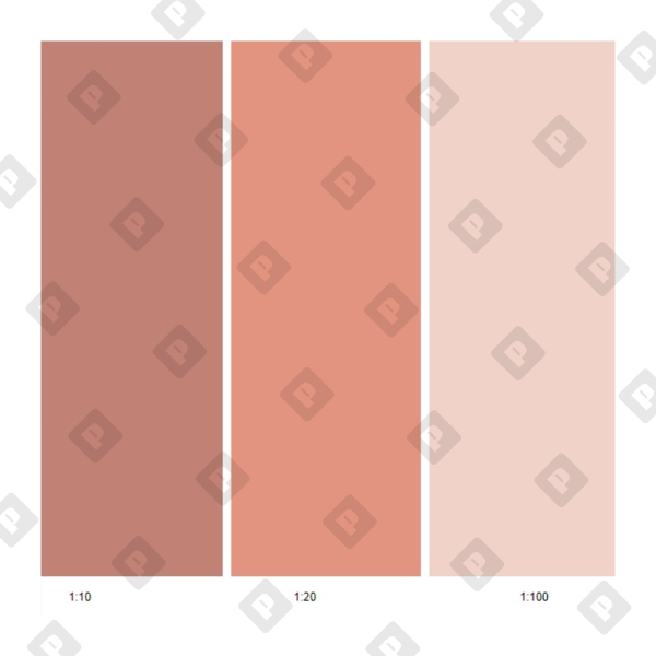 Колер для краски Текс универсальный коричневый (0,1 л) - №1