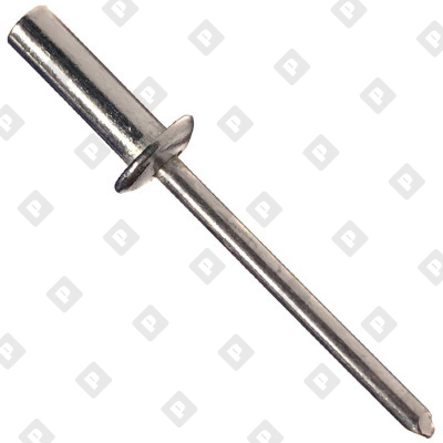 Заклепка вытяжная закрытая 3,2x9,5 со стандартным бортом, нерж. сталь A2 / нерж. сталь A2 - №1