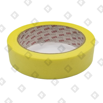 Лента малярная LUXTAPE 0,038х25 м жёлтая - №1