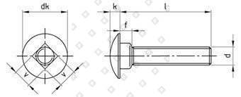 DIN 603 M 8X110/110 A2 - №4