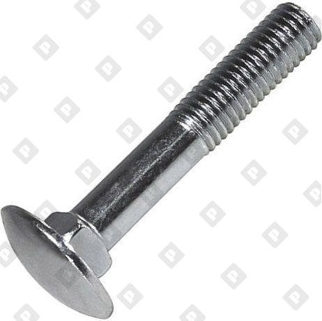 Болт DIN 603 M20x140 кл. пр. 8.8, оц. сталь, шт - №1