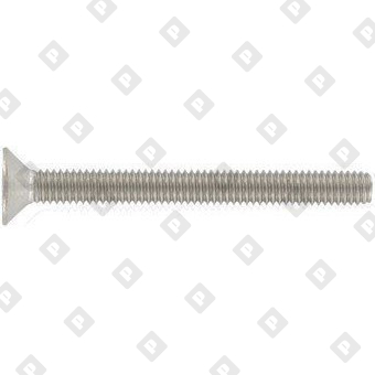 Винт DIN 965 М1,6x12 с потайной головкой и шлицем TX, нерж. сталь A4 - №2