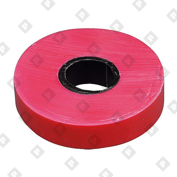 Изолента ПВХ 19 мм красный (20 м) - №1