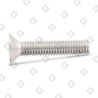 Винт ISO 10642 (DIN 7991) M4x20 с потайной головкой и шлицем TORX, нерж. сталь А2 - №4