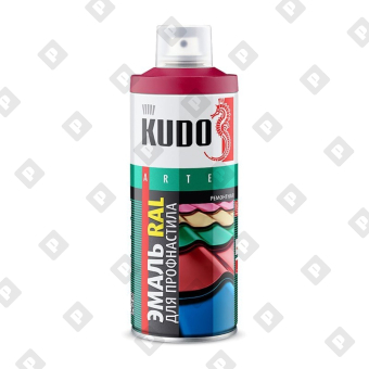 Эмаль аэрозольная Kudo KU-09003R RAL 9003 сигнальный белый (0,52 л) - №1